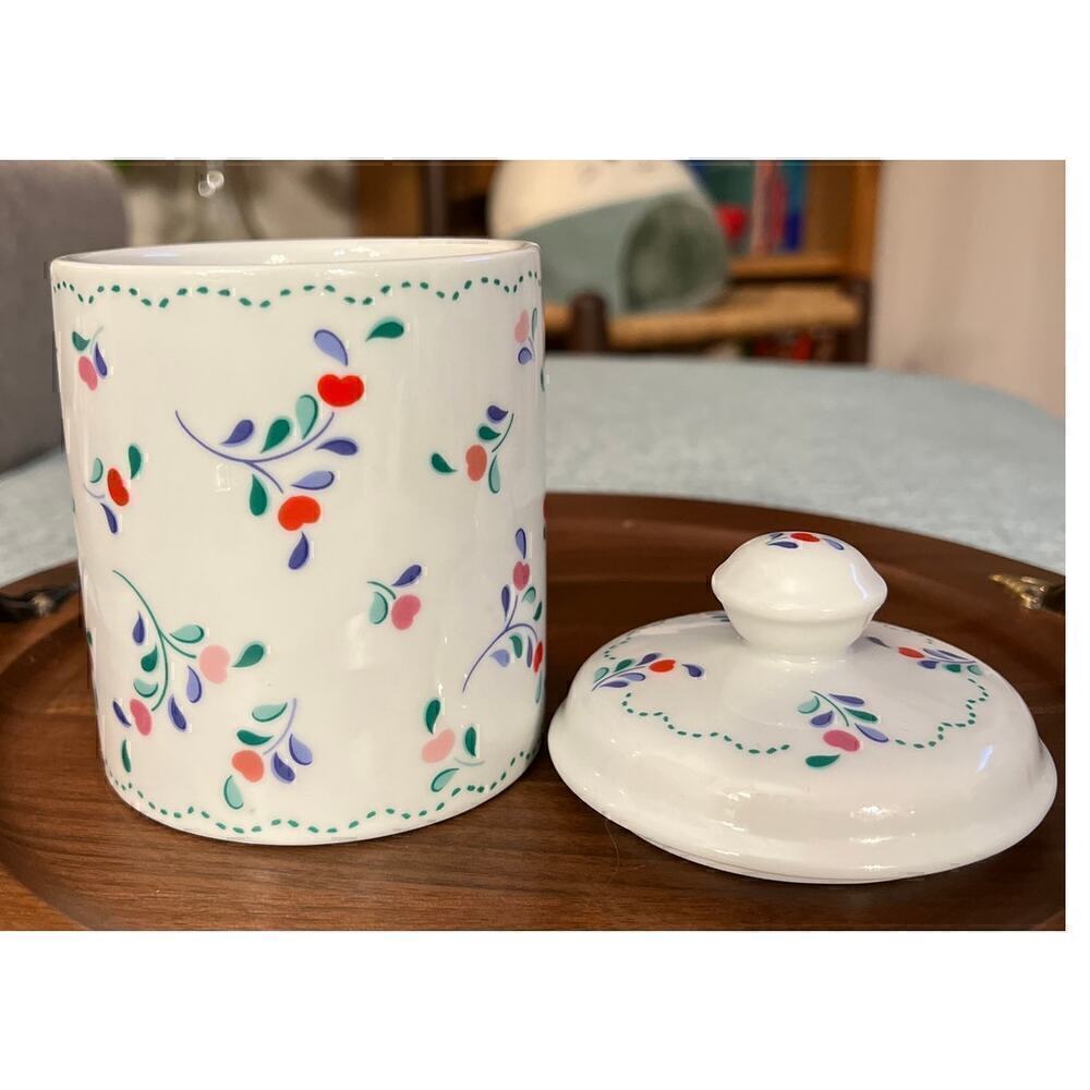 Floral Canister - sm